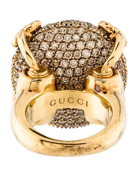 diamond gucci ring